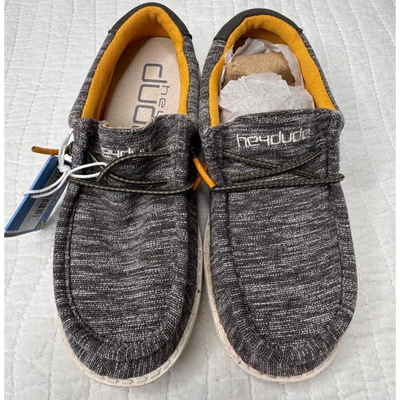 Hey Dude Other - Hey Dude Wally Kids SZ 12 Stretch Taupe Gray Slip-On Shoes Lightweight